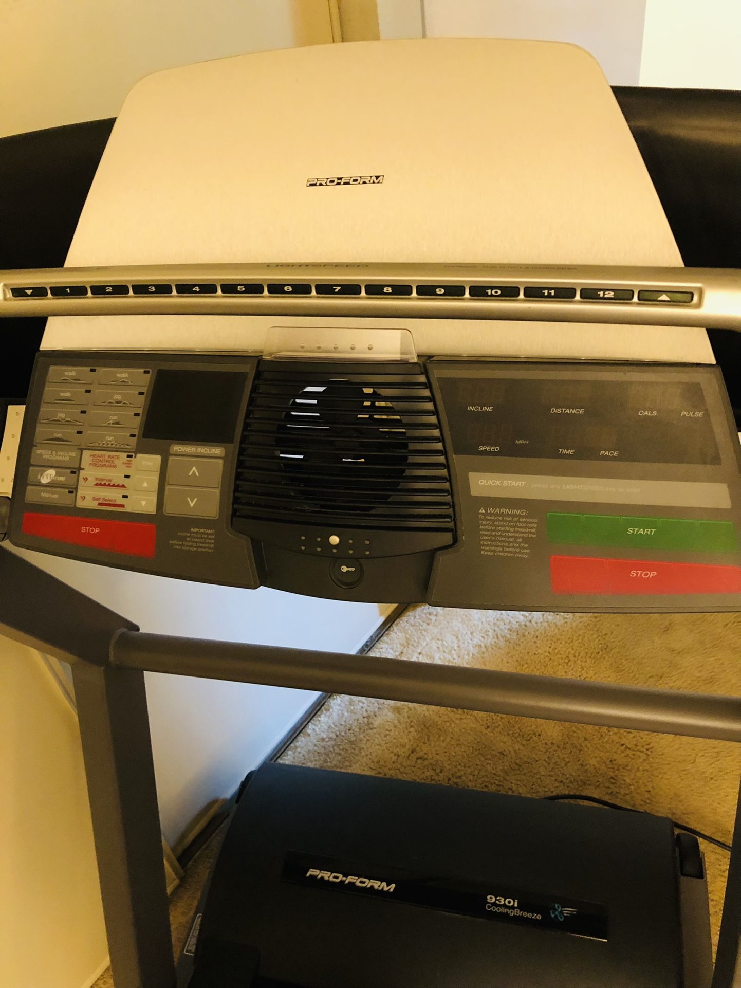 Nordictrack c2000 treadmill online manual