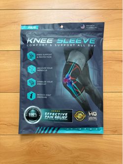 Compression Knee Brace, Knee Support, Knee Pain (Medium)