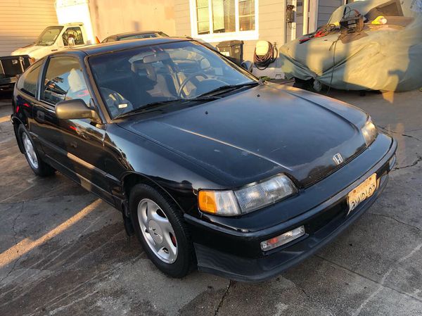 1991 Honda Crx Si Model Runs Excellent Smoged For Sale In