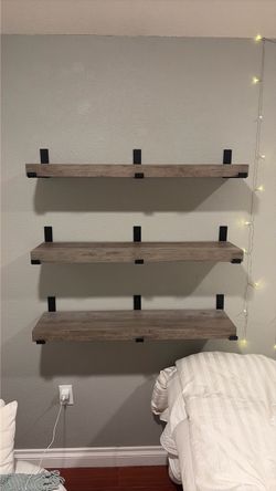 Wood Wall Mounted Shelves