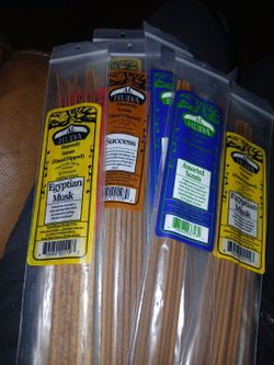 incense egyptian musk, success,  strawberry, assorted scents