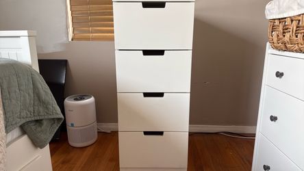 NORDLI 4 drawer chest white