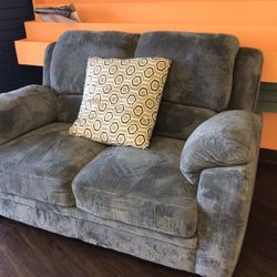Brand New Grey Love Seat
