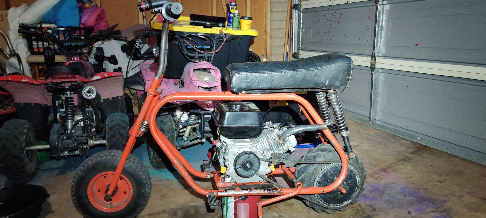 Awesome Vintage Cat 400 Mini Bike!