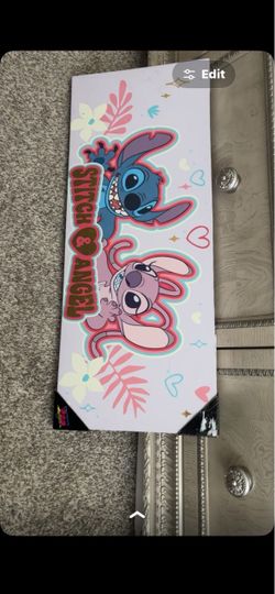 Stitch & Angel Disney Canvas Wall Art