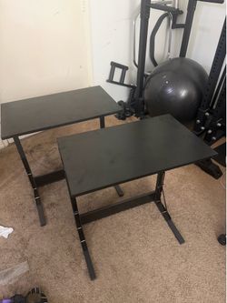 Folding Tray Table 24" Set of 2