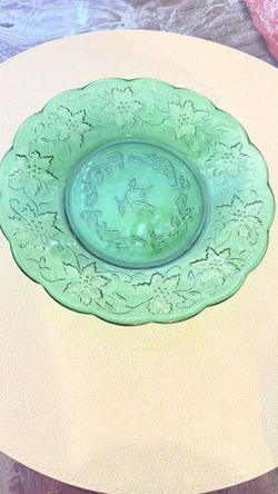 Platos Fantasía Color Esmeralda Princess House 