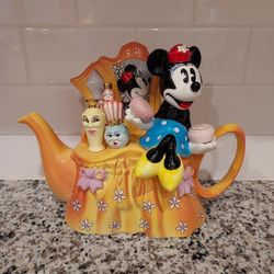 Disney Paul Cardew Minnie Mouse Figural Teapot  - Limited Edition  - Released In 1998