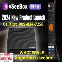 VSEEBOX V3 PLUS - BRAND NEW  TV BOX - AUTHORIZED DEALER  - 1 YEAR WARRANTY ‼ 