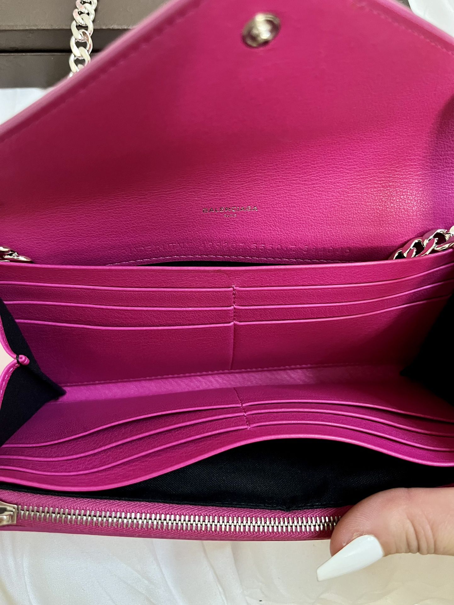 Balenciaga Large Wallet On Chain