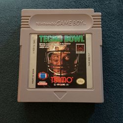 Techmo bowl Nintendo Gameboy 