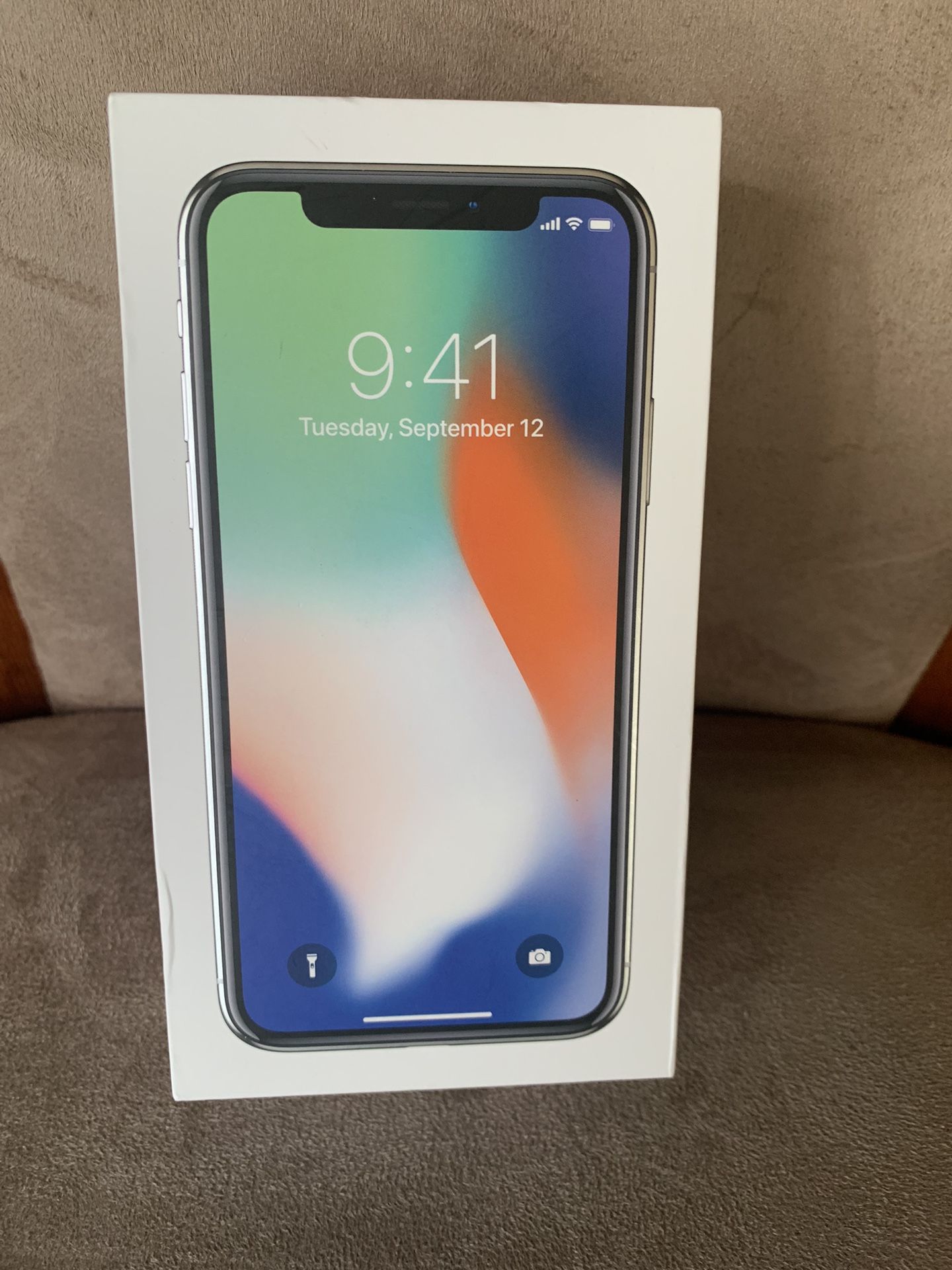 01 APPLE EMPTY BOX FOR IPHONE X Plus Headphone Case Empty Box