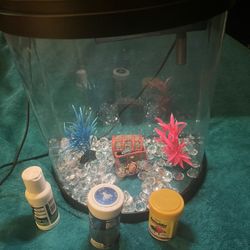 Top fin 3 1/2 gallon aquarium
