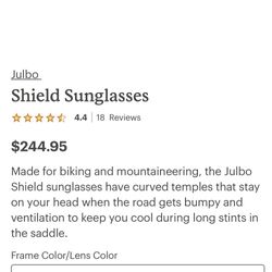 Julbo Shield Glacier Sunglasses