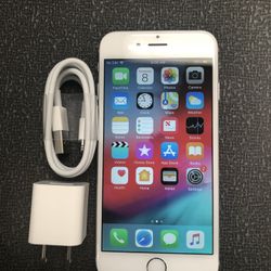 Factory unlocked apple iphone 6, store warranty 
