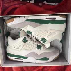 🔥 Jordan 4 Retro SB "Pinegreen"🔥