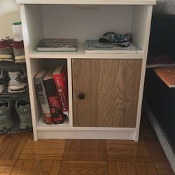 2 X Nightstand Side Table 