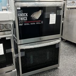 LG Instaview 30” Double Electric Built In Oven 
