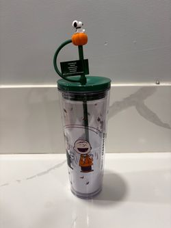 Snoopy Starbucks Cup limited edition only very few made in the world with the old chop collab Snoopy