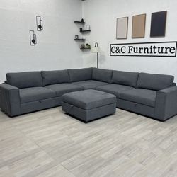Storage Sectional Sofa - Delivery Available