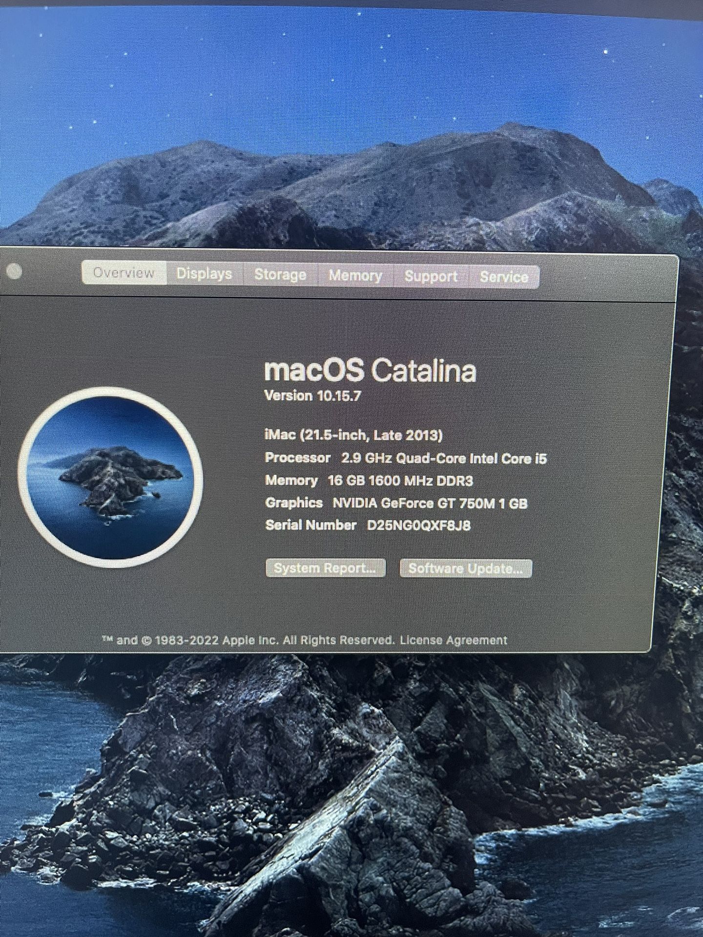 2013 iMac