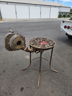 Antique blacksmith forge