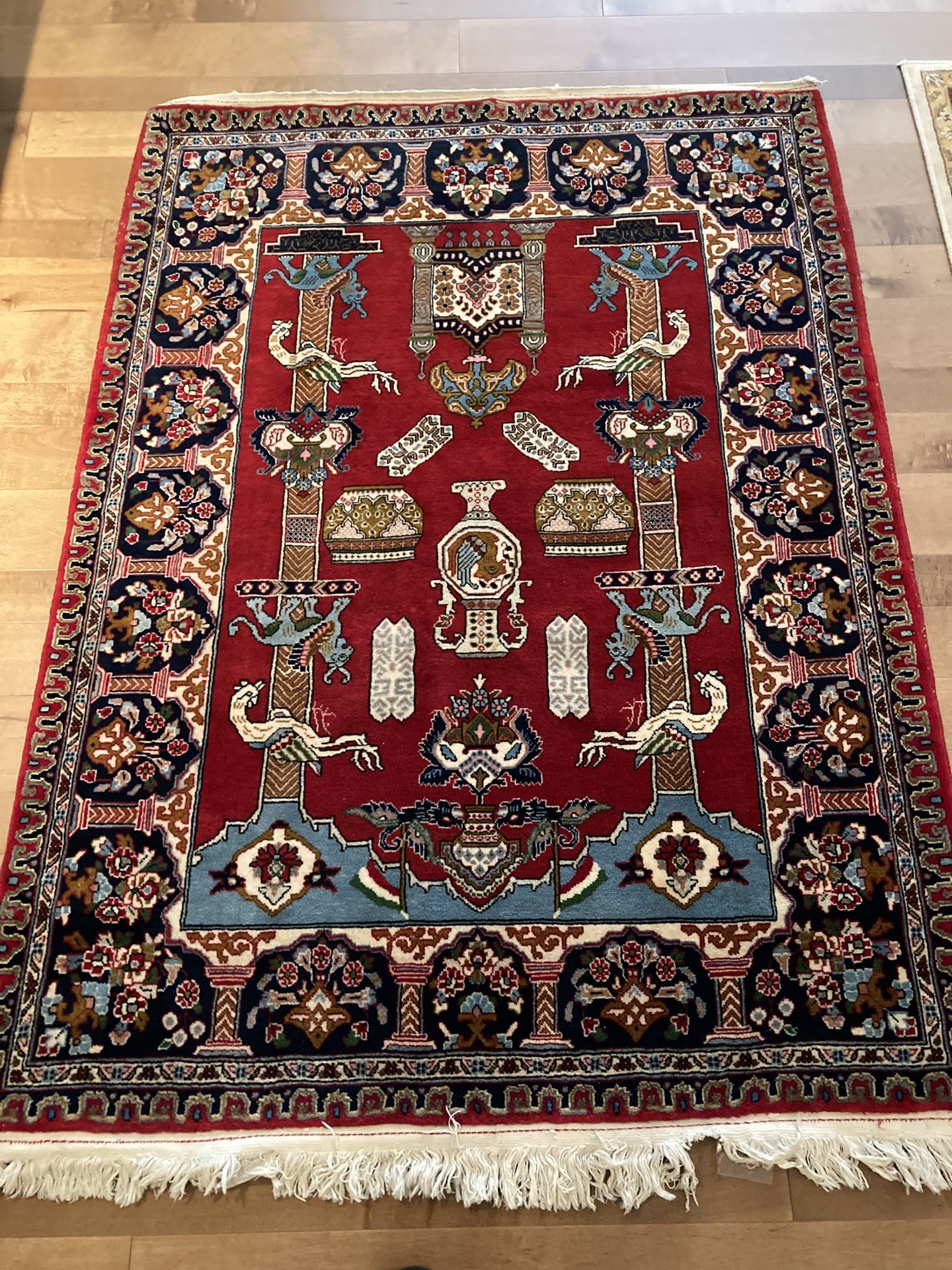 Handmade rug for sale