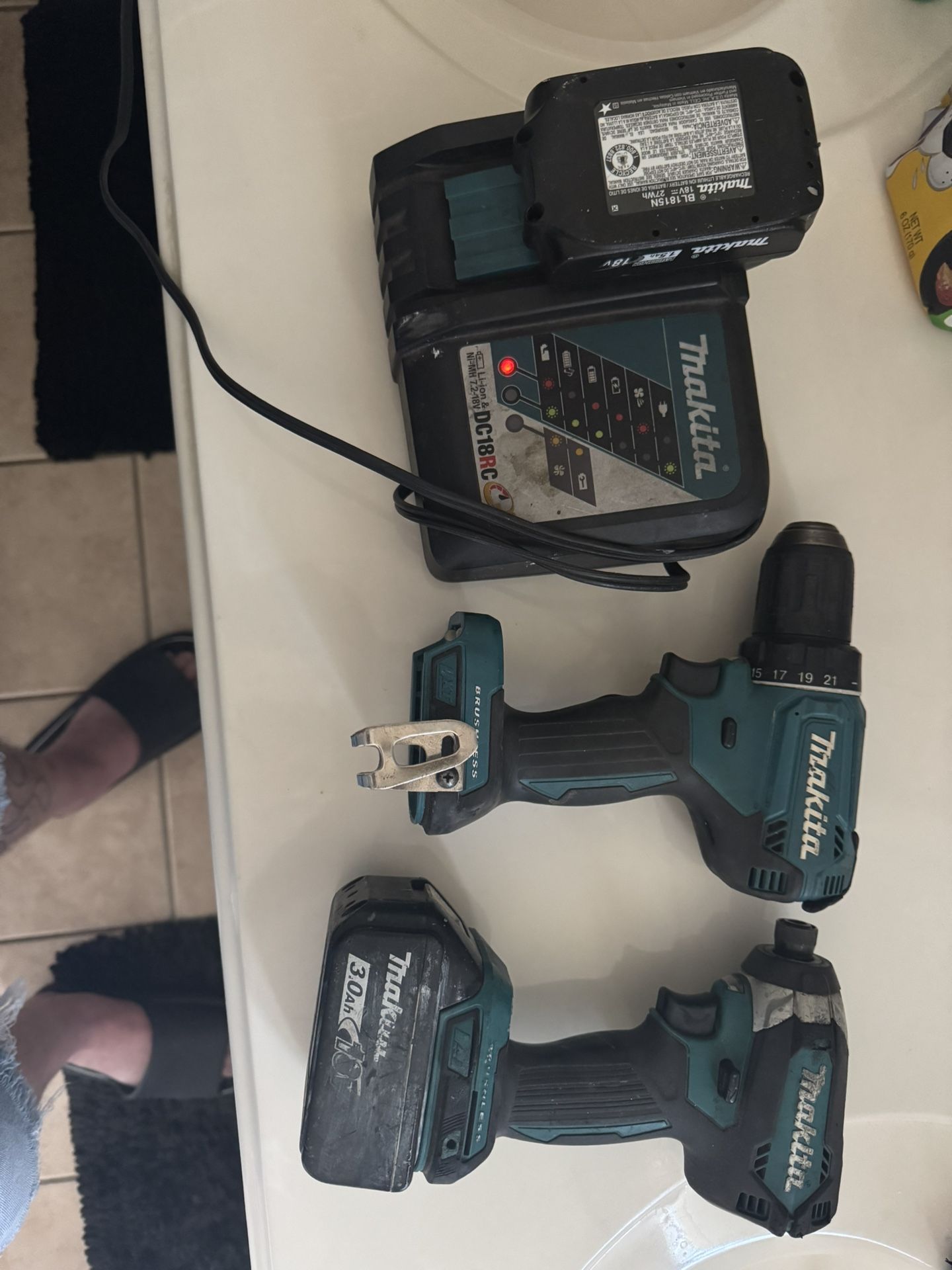 18 Volt Makita Combo Kit