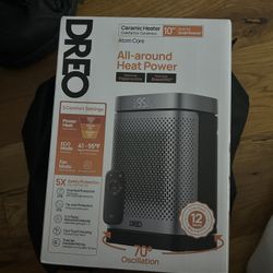 Brand New All Around Heat Power With Fan Comes With Remote 