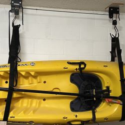 10’ Tarpon Wilderness Kayak with Wheel Dolly. 