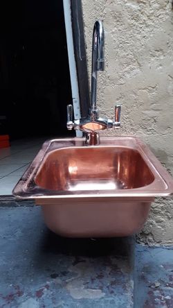Copper Sink ) Sink De Cobre !