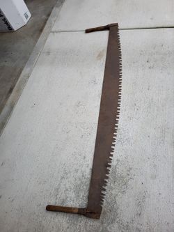 Antique Crosscut Saw 