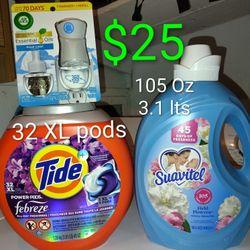 Tide Pods & Softener Package 