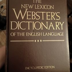 The New Lexicon Webster's Dictionary Of The English Language: Encyclopedic Edition