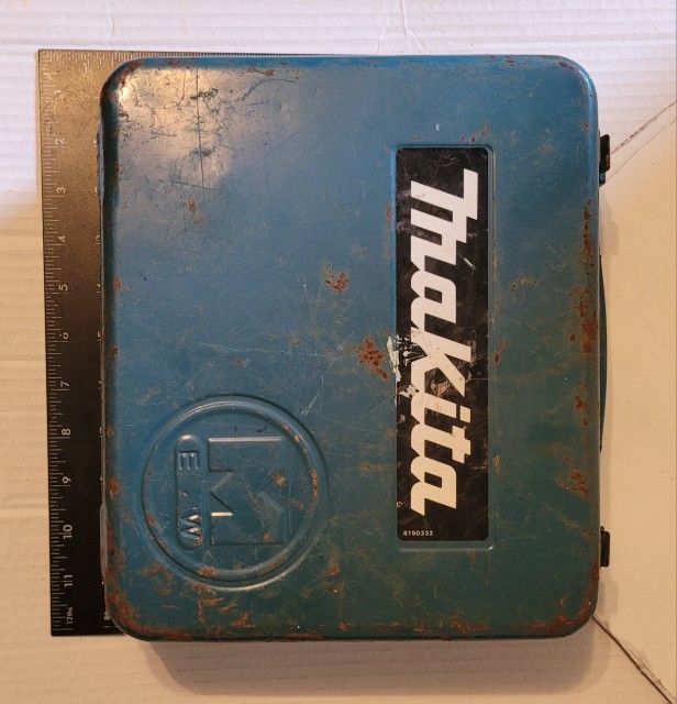 Metal Makita Drill Tool Case Serial #(contact info removed)