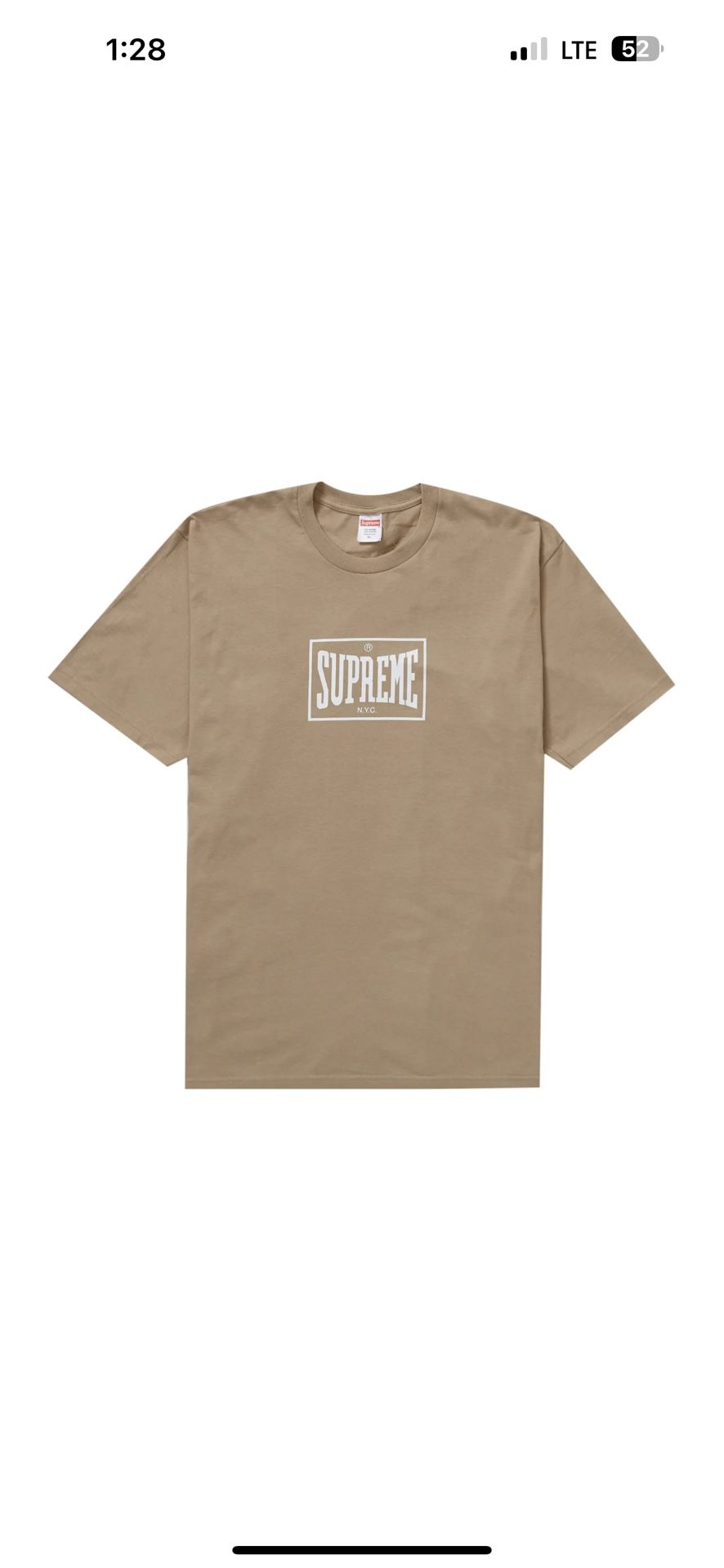 Supreme Khaki Everlast 