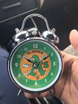 A’s small alarm clock ( collectible)