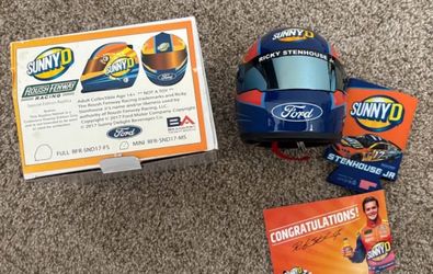 2018 Sunny D Ricky Stenhouse Jr. #17 Special Edition Replica Helmet Roush Fenway