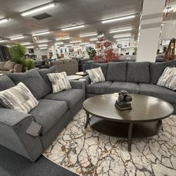 999 Ashley Sofa  Love Free Rug Financing And Delivery Available 