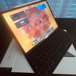 iPad Pro 12.9” (64GB+4G-LTE) Unlocked SIM - BUNDLE