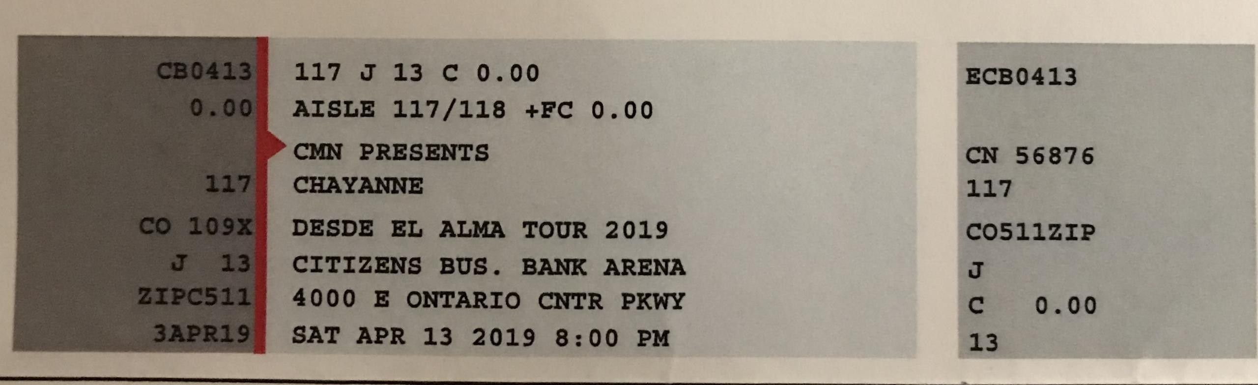 Chayanne Tickets