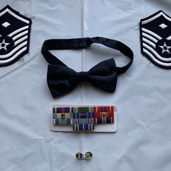 United States Military Lot - Patches,pin, Bowtie, Ribbon Bars, Militaria