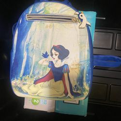 Snow white Mini Backpack (used But Good Condition)