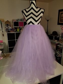 Lillac tulle skirt