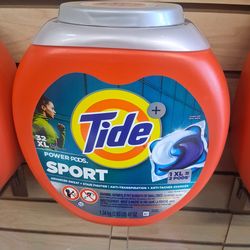 Tide 32XL power pods sport 47oz