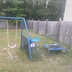 Swings N Trampoline 
