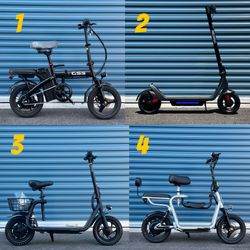 Electric scooters / E-bike  / Scooter Electric Bike