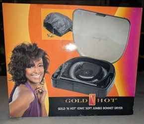 Gold 'N Hot Professional Ionic Soft Bonnet Dryer. GH3984