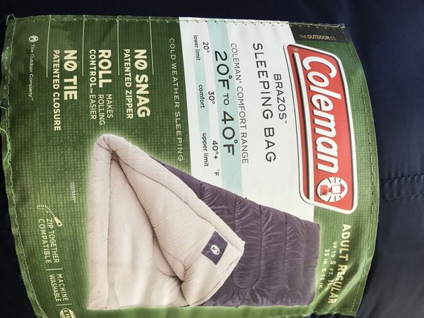 Coleman Brazos Sleeping Bag 20 40 Degrees For In St Louis Mo Offerup