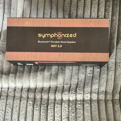SYMPHONIZED BLUETOOTH WIRELESS PORTABLE WOOD SPEAKER NXT 2.0  COMPATIBLE WITH ALL SMART DEVICES
